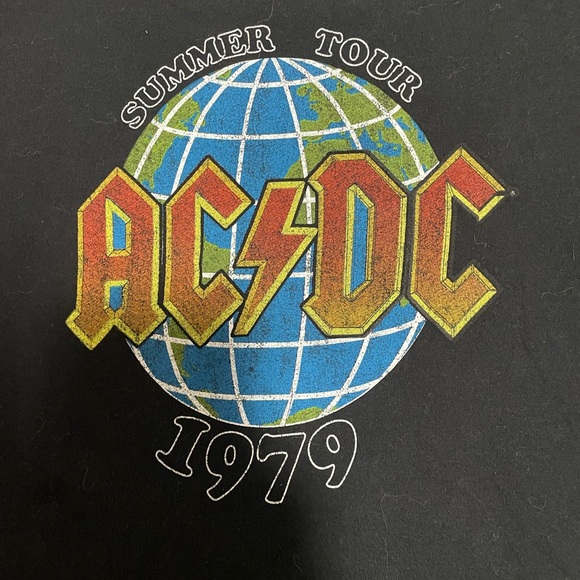 Kids cotton AC/DC shirt - Picture 2 of 3